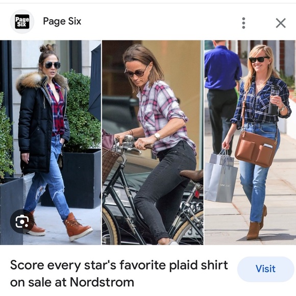 Rails Plaid Button Down size M - Picture 7 of 7